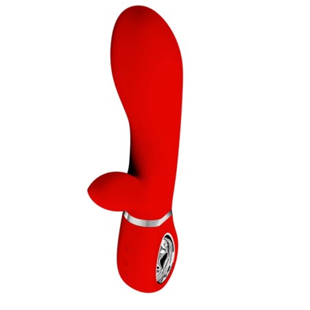 Love toys RABBIT THOMAS SUPER SOFT SILICONE ROUGE DE PRETTY LOVE