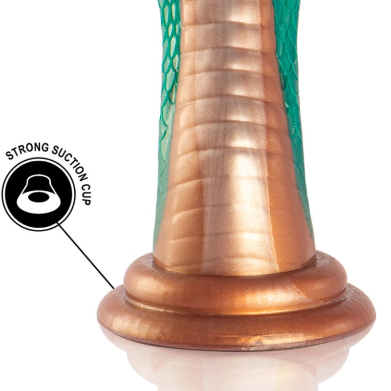 LOVE TOY VENTOUSE PYTHON COBRA VERT OR DE EPIC