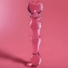 LOVE TOY EN VERRE TRANSPARENT ROSE N°21 DE NEBULA SERIES