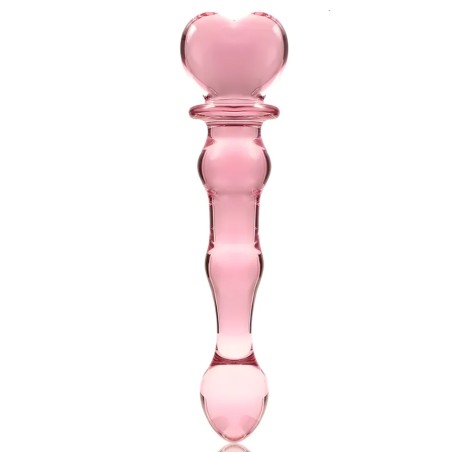 Love toys LOVE TOY EN VERRE TRANSPARENT ROSE N°21 DE NEBULA SERIES