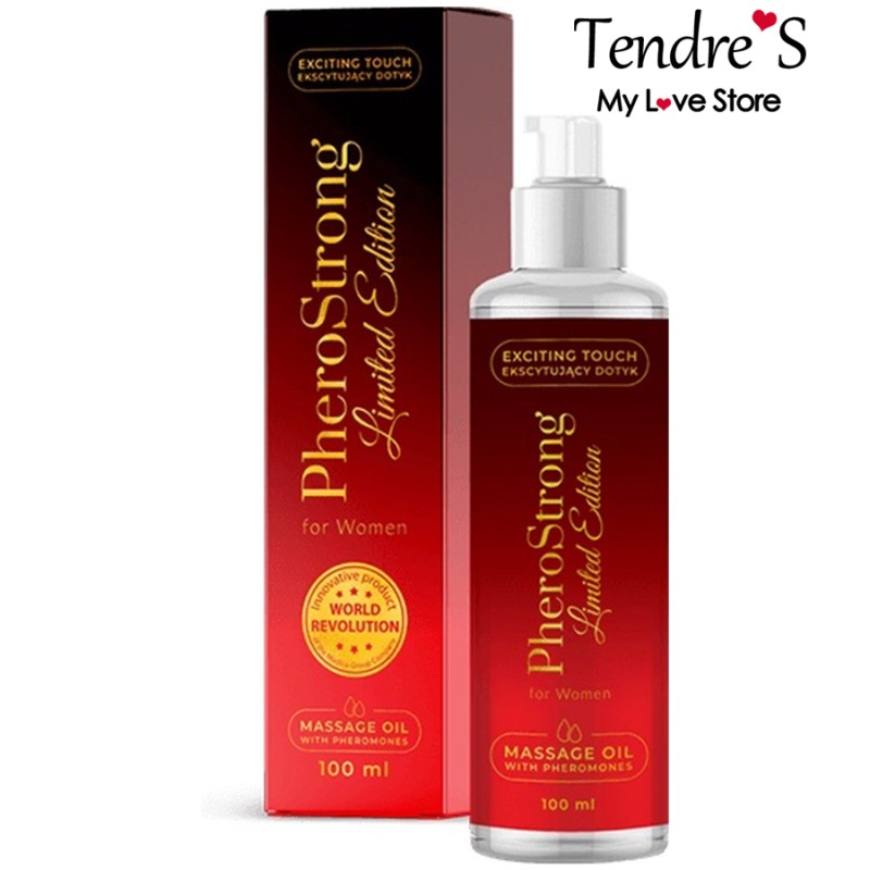 HUILE DE MASSAGE AUX PHEROMONES PHEROSTRONG FOR WOMEN LIMITED EDITION