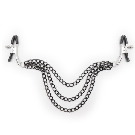 Accessoires PINCES A TETONS 3 CHAINES DE KINK