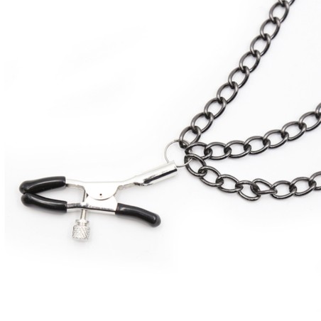 Accessoires PINCES A TETONS 3 CHAINES DE KINK