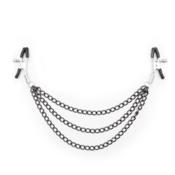 Accessoires PINCES A TETONS 3 CHAINES DE KINK