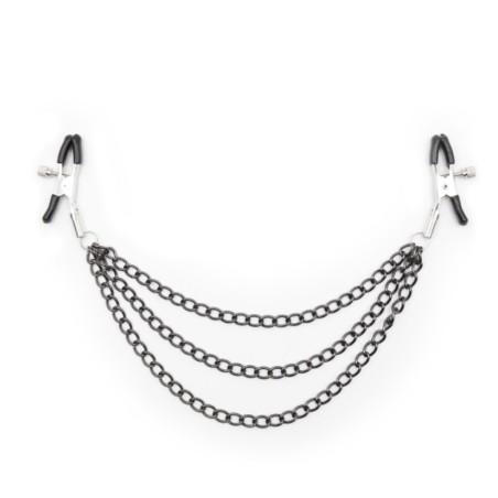 Accessoires PINCES A TETONS 3 CHAINES DE KINK