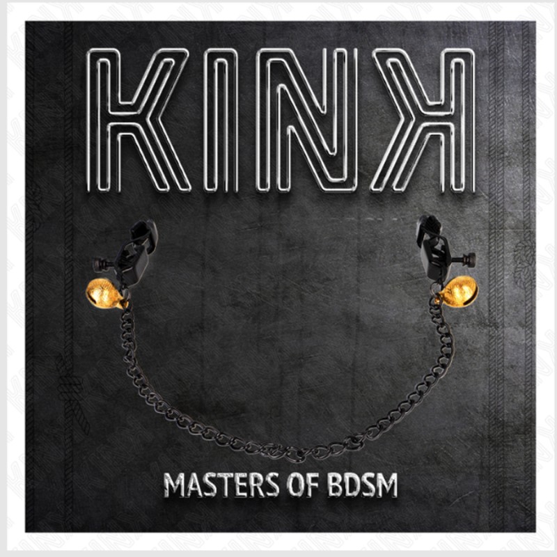 PINCES A TETONS AVEC CHAINE ET CLOCHETTES DE KINK