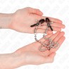 Accessoires PINCES A TETONS AVEC BOULES DE CHAINETTE DE KINK