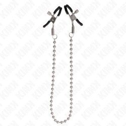 Accessoires PINCES A TETONS AVEC BOULES DE CHAINETTE DE KINK