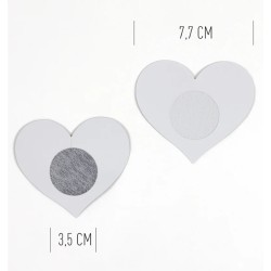 CACHES TETONS NIPPIES WOW BOOBS EN COEUR 2 PAIRES DE SECRET PLAY