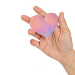 CACHES TETONS NIPPIES WOW BOOBS EN COEUR 2 PAIRES DE SECRET PLAY