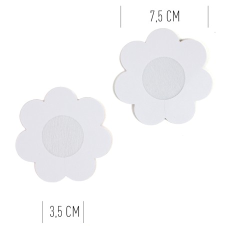Accessoires CACHES TETONS NIPPIES WOW BOOBS EN FLEURS 2 PAIRES DE SECRET PLAY