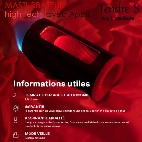 MASTURBATEUR F1S V2 PLEASURE CONSOLE AVEC APPLI. DE LELO