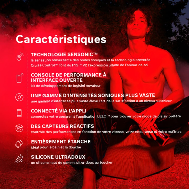 Love toys MASTURBATEUR F1S V2 PLEASURE CONSOLE AVEC APPLI. DE LELO