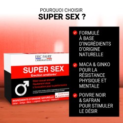 Aphrodisiaques SUPER SEX 60 GELLULES