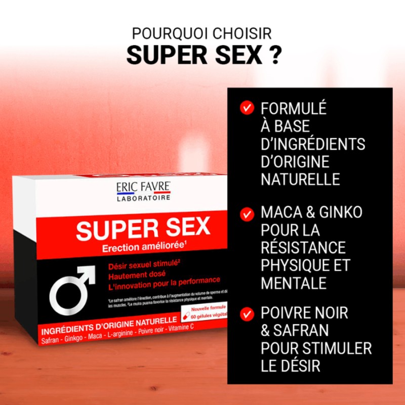 SUPER SEX 60 GELLULES