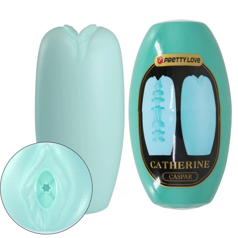 Masturbateurs OEUF MASTURBATEUR VERT TURQUOISE CATHERINE CASPAR DE PRETTY LOVE