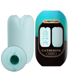 Masturbateurs OEUF MASTURBATEUR VERT TURQUOISE CATHERINE MASHA DE PRETTY LOVE