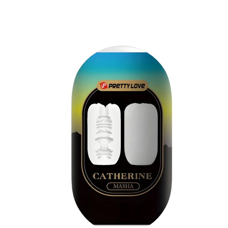 OEUF MASTURBATEUR VERT JAUNE CATHERINE MASHA DE PRETTY LOVE