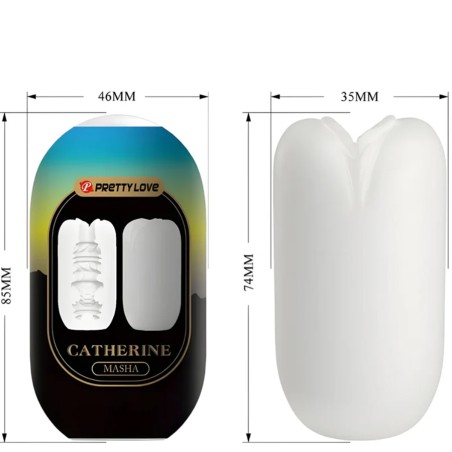 OEUF MASTURBATEUR VERT JAUNE CATHERINE MASHA DE PRETTY LOVE