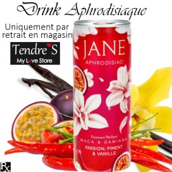 Aphrodisiaques BOISSON APHRODISIAQUE JANE LOVE PIMENT VANILLE 25 CL