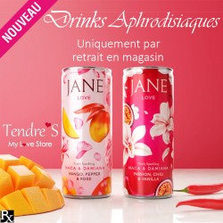 Aphrodisiaques BOISSON APHRODISIAQUE JANE LOVE PIMENT VANILLE 25 CL