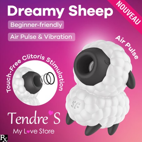 Love toys DREAMY SHEEP AIR PULSE VIBRATIONS DE SATISFYER