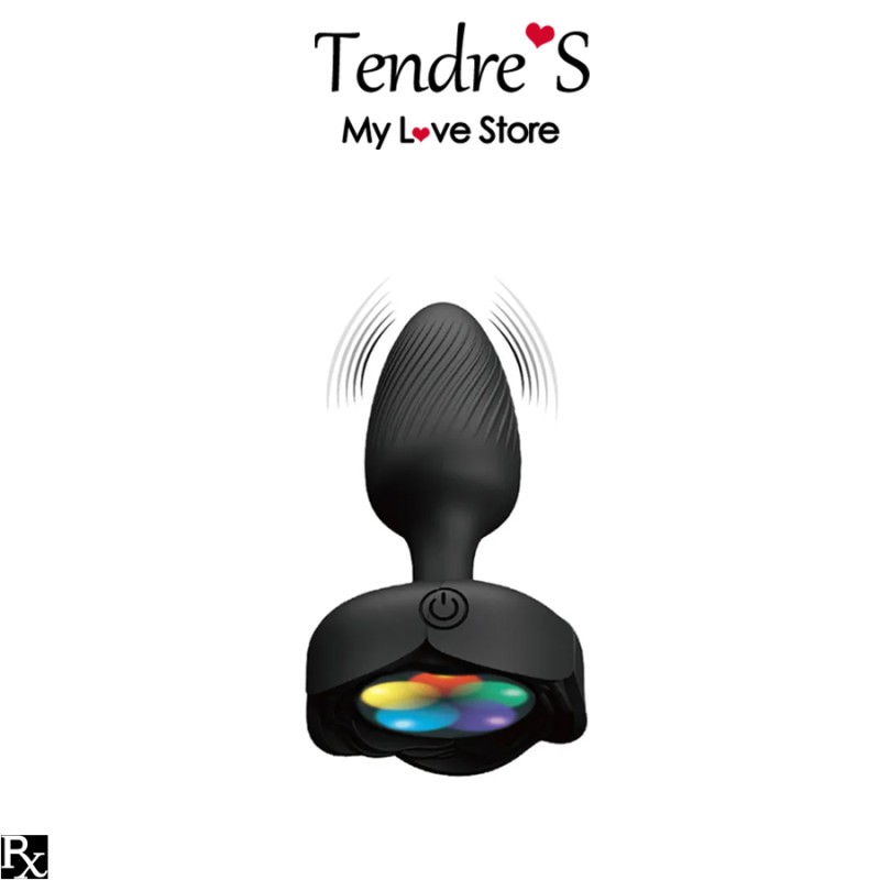 Plugs & Chapelets Anals PLUG OLMAN VIBRANT ET LUMINEUX TAILLE S DE PRETTY LOVE