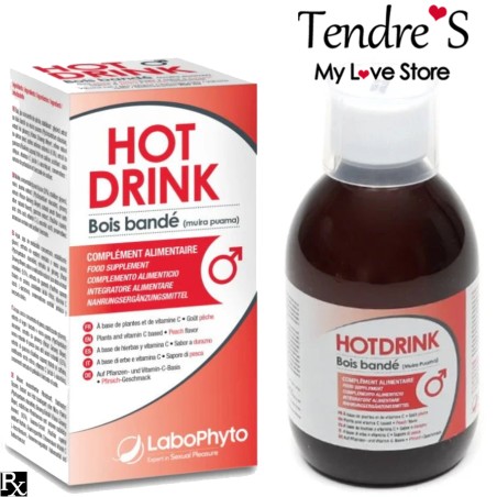 Aphrodisiaques HOT DRINK BOIS BANDE POUR HOMMES DE LABOPHYTO