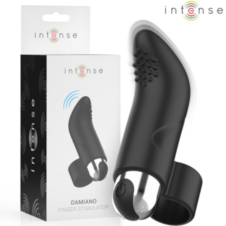 DOIGT VIBRANT NOIR DAMIANO DE INTENSE