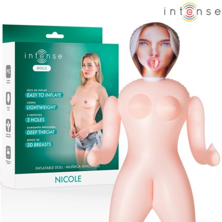 Love Toys Homme POUPEE GONFLABLE 3D NICOLE DE INTENSE