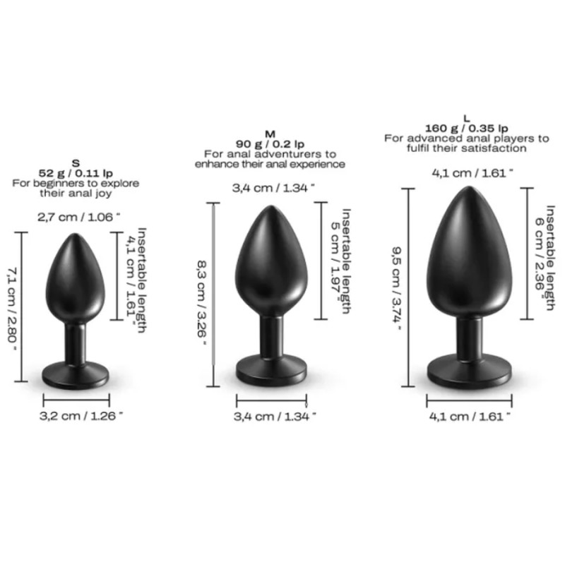 PLUG ONIX TAILLE L DE DORCEL