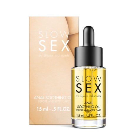 Bien Etre HUILE ANAL SOOTHING OIL SLOW SEX DE BIJOUX INDISCRETS