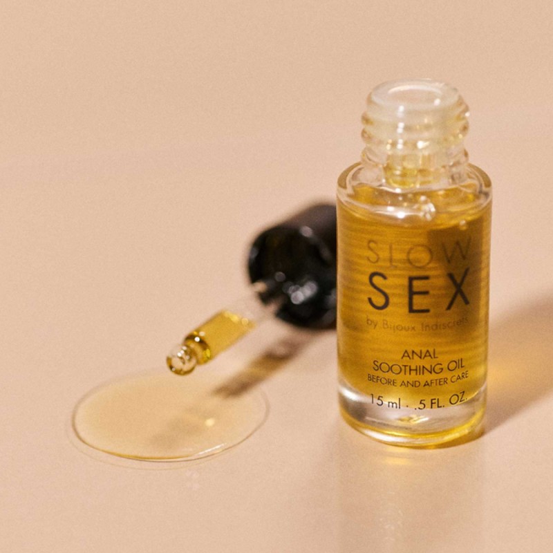 HUILE ANAL SOOTHING OIL SLOW SEX DE BIJOUX INDISCRETS