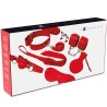 Accessoires KIT FETISCHISTE BDSM EXPERIENCE SERIE ROUGE
