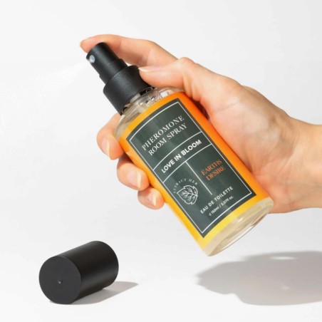SPRAY D AMBIANCE AUX PHEROMONES EARTHS DESIRE LOVE IN BLOOM DE EYE OF LOVE