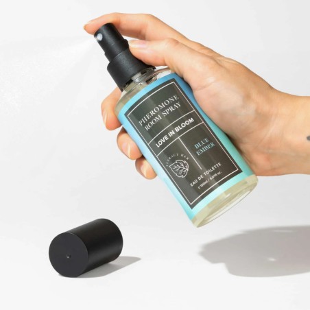 SPRAY D AMBIANCE AUX PHEROMONES BLUE EMBER LOVE IN BLOOM DE EYE OF LOVE