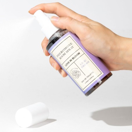 SPRAY D AMBIANCE AUX PHEROMONES LILAC DREAM LOVE IN BLOOM DE EYE OF LOVE