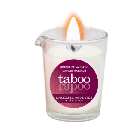 Bien Etre BOUGIE DE MASSAGE CARESSES ARDENTES POUR LUI DE TABOO