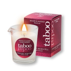 BOUGIE DE MASSAGE CARESSES ARDENTES POUR LUI DE TABOO