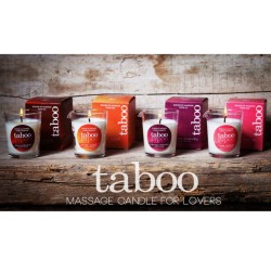 Bien Etre BOUGIE DE MASSAGE CARESSES ARDENTES POUR LUI DE TABOO