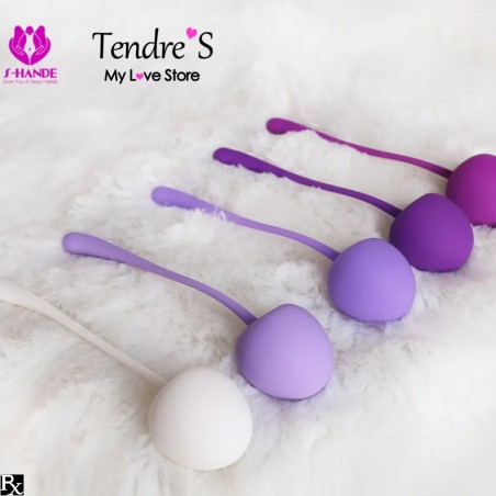 Love toys KEGELS BALLS CHERRY DE S-HANDE