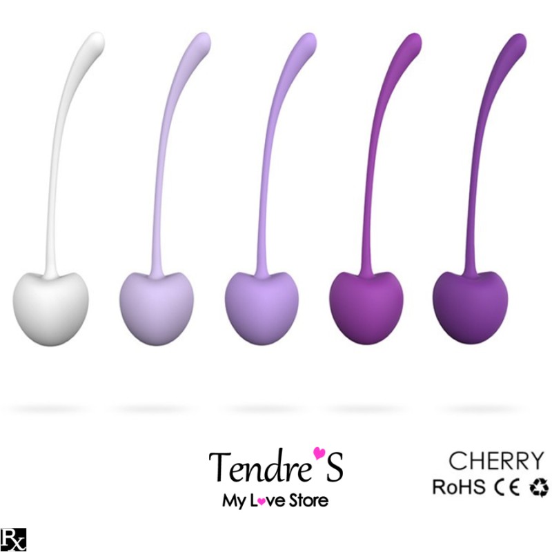 Love toys KEGELS BALLS CHERRY DE S-HANDE