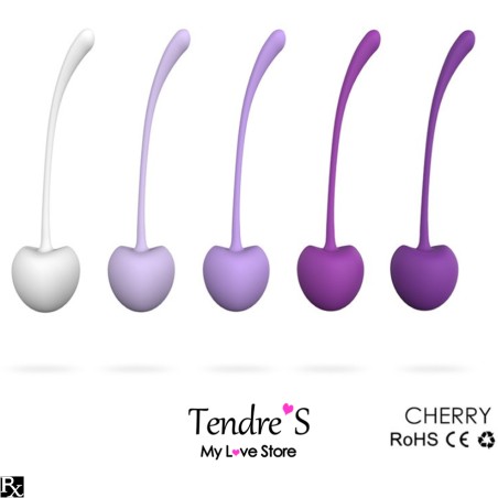 Love toys KEGELS BALLS CHERRY DE S-HANDE