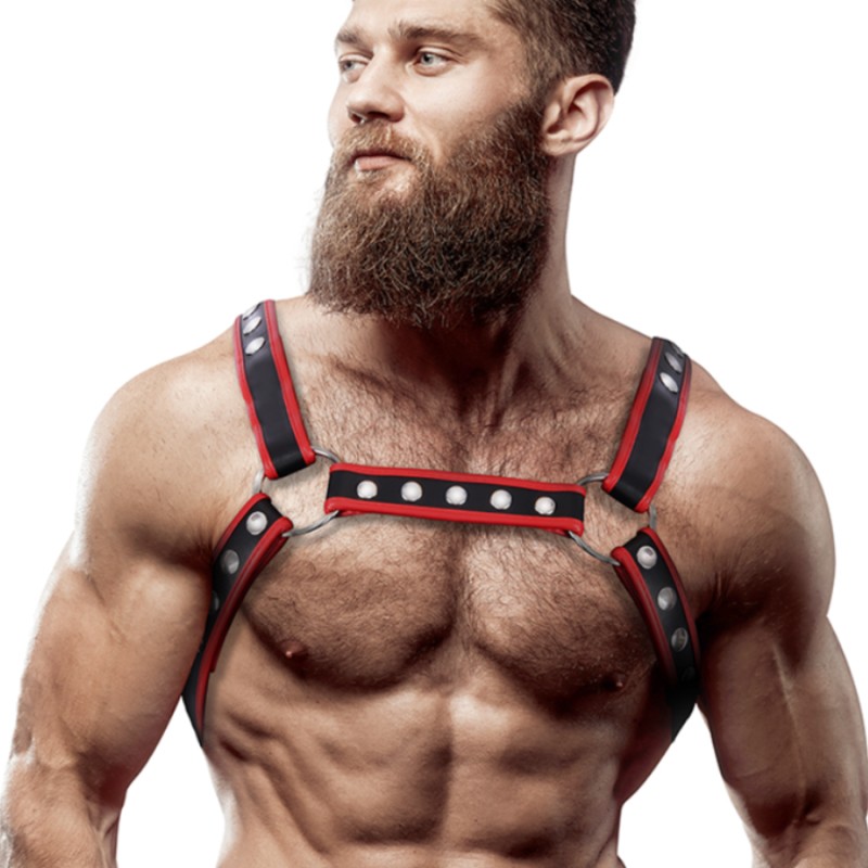 Accessoires HARNAIS DE POITRINE HOMME BULLDOG DE FETISH HARNESSES