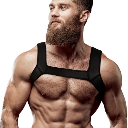HARNAIS DE POITRINE HOMME SPORT NEOPRENE DE FETISH HARNESSES