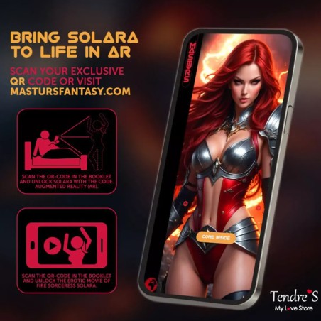 Love toys MASTURBATEUR AVEC REALITE AUGMENTEE FIRE SORCERESS SOLARA DE MASTURS