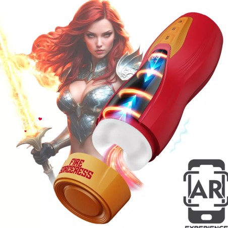 Love toys MASTURBATEUR AVEC REALITE AUGMENTEE FIRE SORCERESS SOLARA DE MASTURS