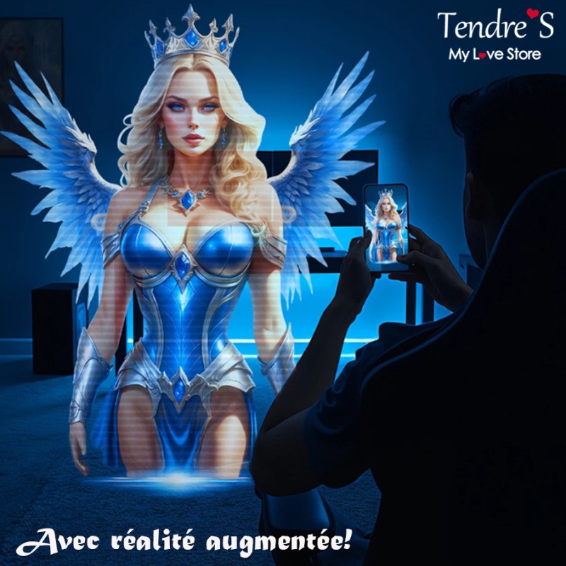 MASTURBATEUR AVEC REALITE AUGMENTEE WINGED GODDESS ELOA DE MASTURS  DE MASTURS