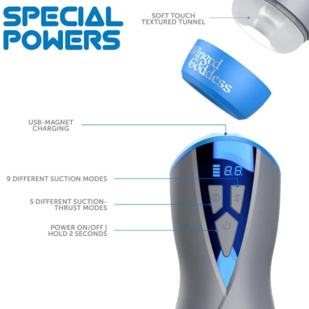 Love toys MASTURBATEUR AVEC REALITE AUGMENTEE WINGED GODDESS ELOA DE MASTURS