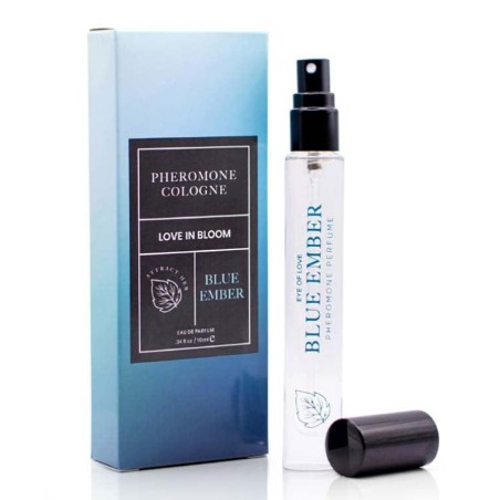 Aphrodisiaques EAU DE PARFUM AUX PHEROMONES BLUE EMBER DE LOVE IN ROOM